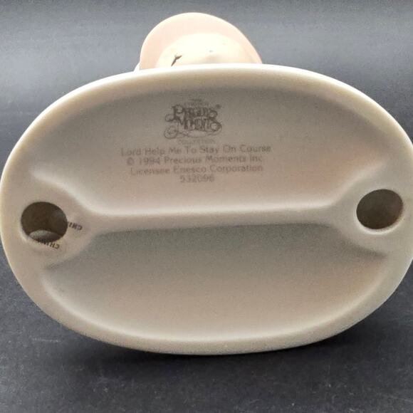 Precious Moments Golfer Figurine 1994 Lord Help Me To Stay On Course - Picture 5 of 6